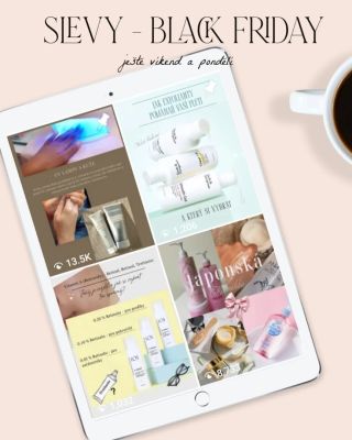 🤓 Slevy platí na vybrané produkty až do konce pondělí!